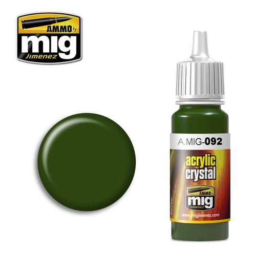 AMMO CRYSTAL GREEN 17ML 0092
