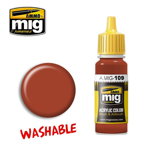 AMMO WASHABLE RUST 17 0109
