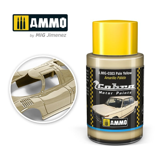 AMMO COBRA MOTOR PALE YELLOW 0303