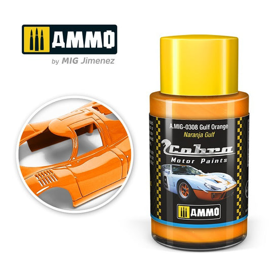 AMMO COBRA MOTOR GULF ORANGE 0308