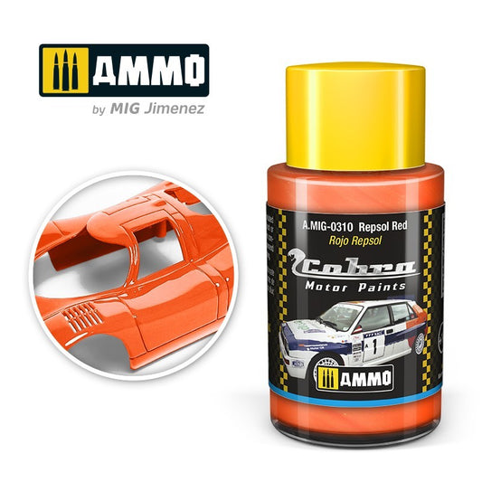AMMO COBRA MOTOR REPSOL RED 0310