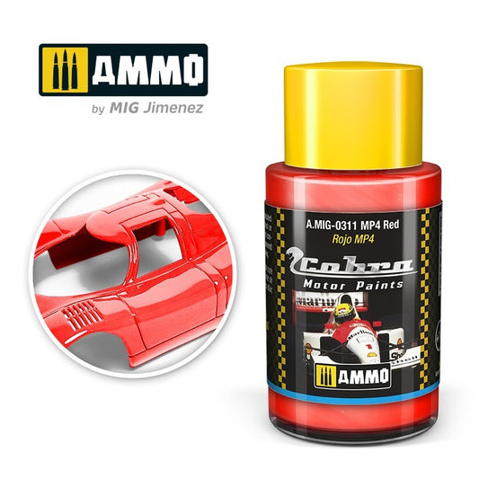 AMMO COBRA MOTOR MP4 RED 0311