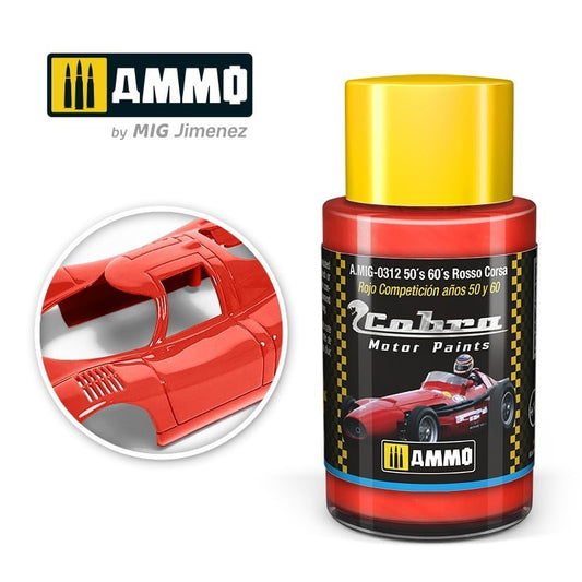 AMMO COBRA 50/60'S ROSSO CORSA 0312