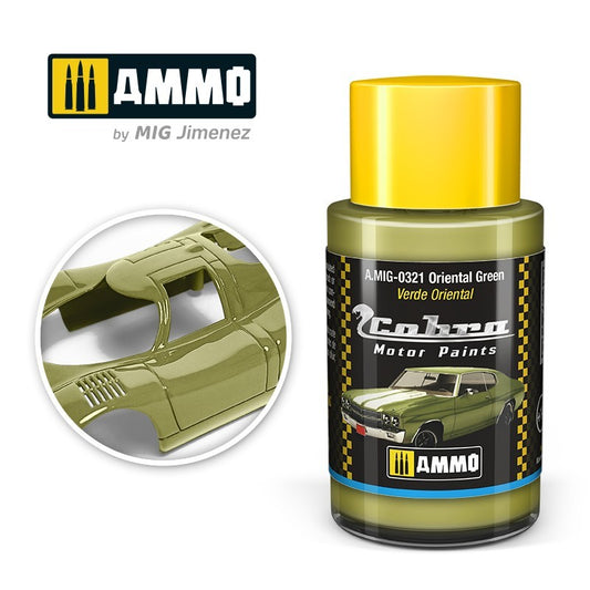 AMMO COBRA MOTOR ORIENTAL GREEN 0321