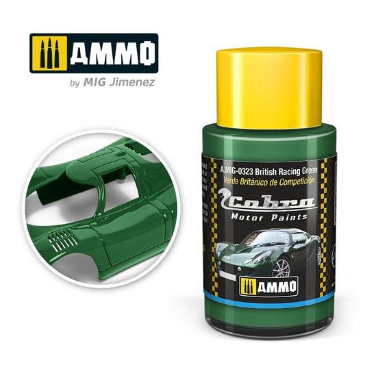 AMMO COBRA BRITISH RACING GREEN 0323