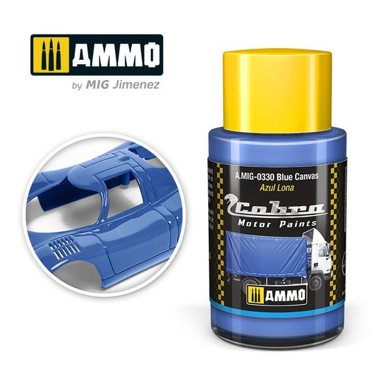 AMMO COBRA MOTOR BLUE CANVAS 0330