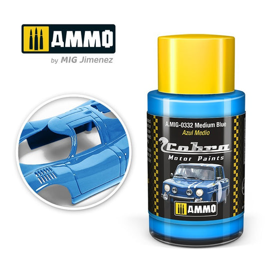 AMMO COBRA MOTOR MEDIUM BLUE 0332