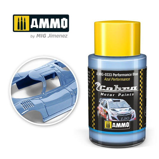 AMMO COBRA PERFORMANCE BLUE 0333