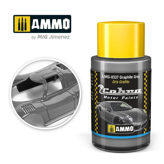AMMO COBRA MOTOR GRAPHITE GREY 0337