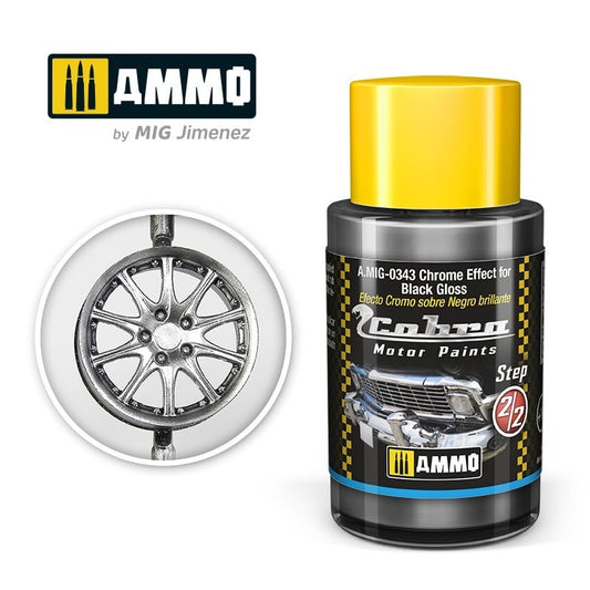 AMMO CHROME EFFECT FOR BLK GLS 0343