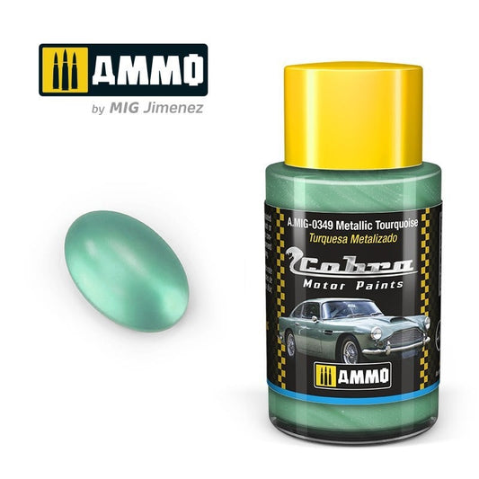 AMMO COBRA METALLIC TOURQUOISE 0349