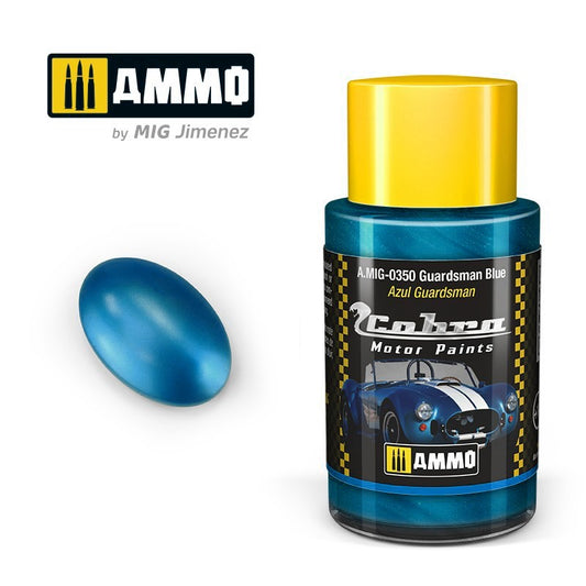 AMMO COBRA MOTOR GUARDSMAN BLUE 0350