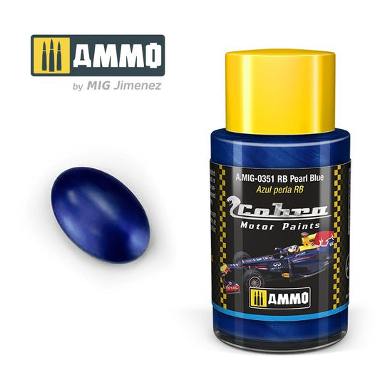 AMMO COBRA MOTOR RB PEARL BLUE 0351