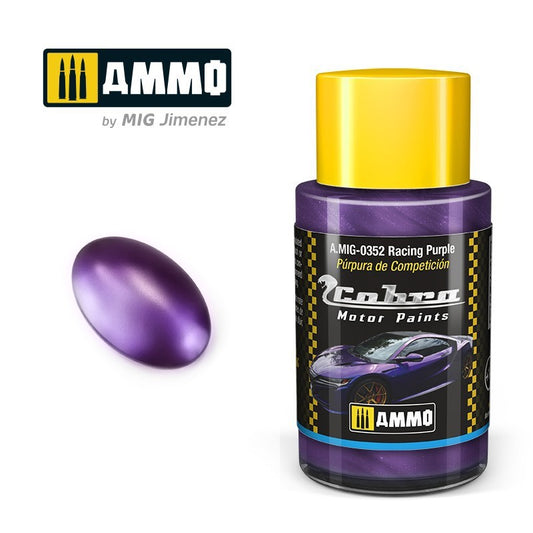 AMMO COBRA MOTOR RACING PURPLE 0352