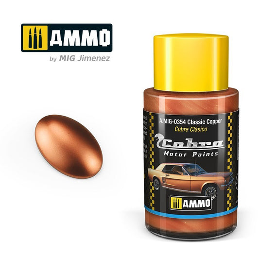AMMO COBRA MOTOR CLASSIC COPPER 0354