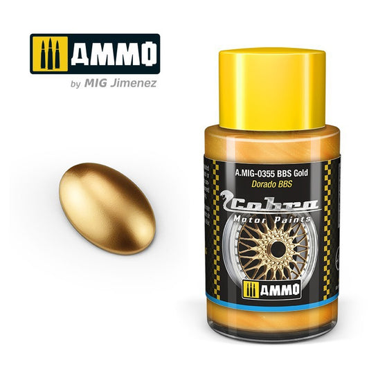 AMMO COBRA MOTOR BBS GOLD 0355