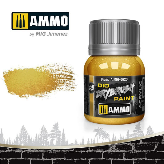 AMMO BRASS DRYBRUSH 0623