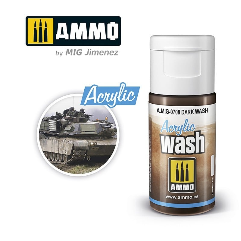 AMMO DARK WASH ACRYLIC 0708