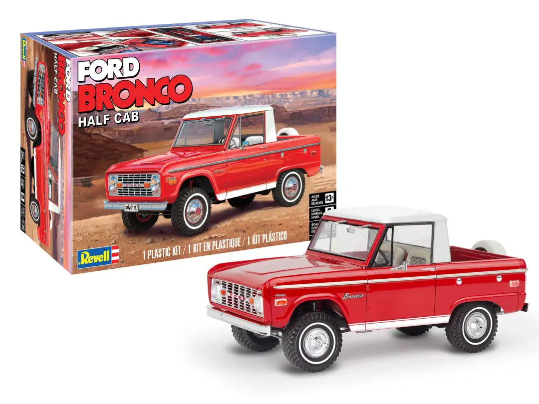 Revell 1/25 FORD BRONCO HALF CAB