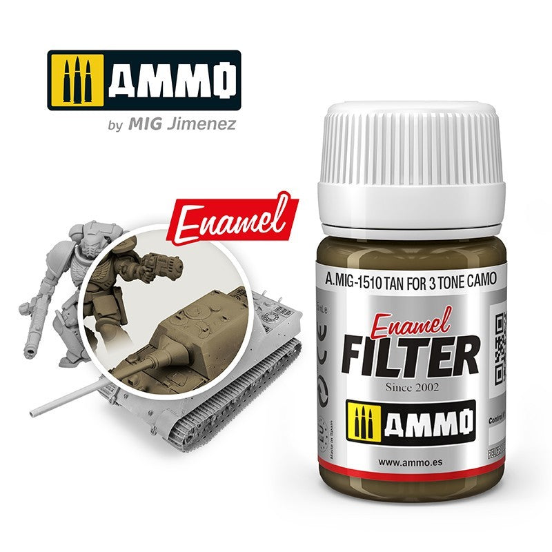 AMMO FILTER Tan for 3 Tone Camo 1510