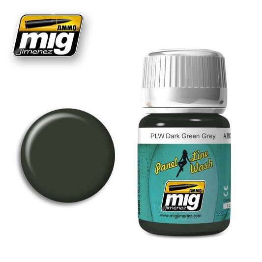 AMMO DARK GREEN GREY PANEL LINE WASH 1608
