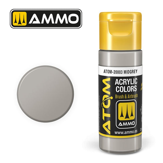 AMMO ATOM COLOR MIDGREY 20003