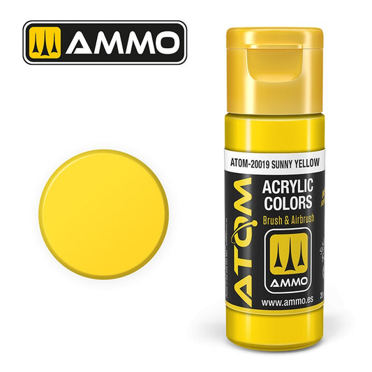 AMMO ATOM COLOR SUNNY YELLOW 20019