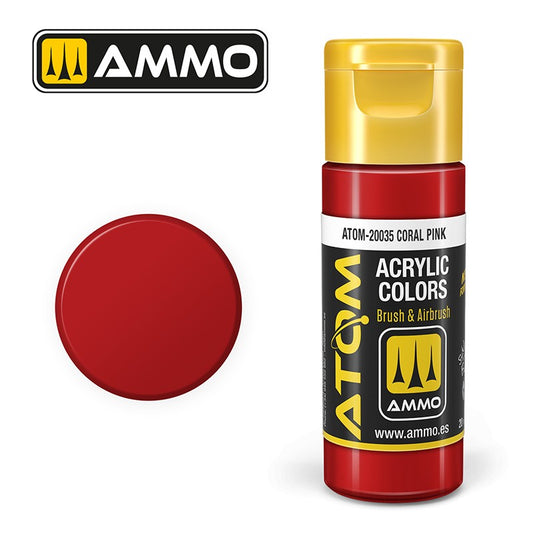AMMO ATOM COLOR CORAL PINK 20035