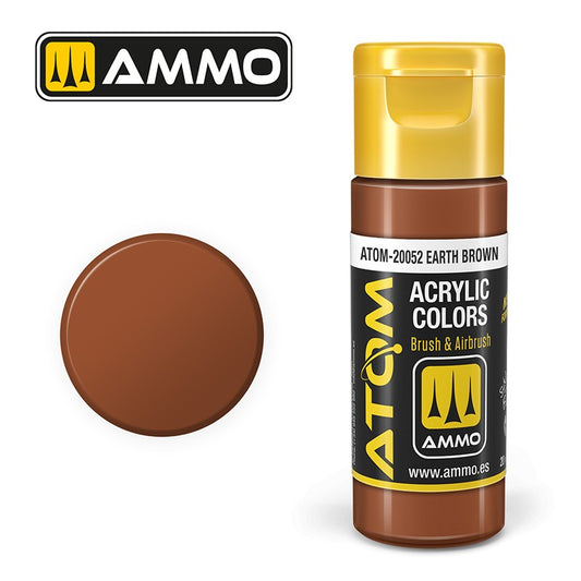 AMMO ATOM COLOR EARTH BROWN 20052