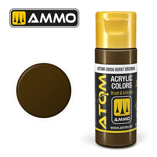 AMMO ATOM COLOR BURNT BROWN 20056