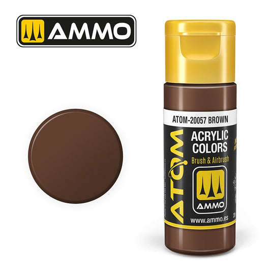 AMMO ATOM COLOR BROWN 20057
