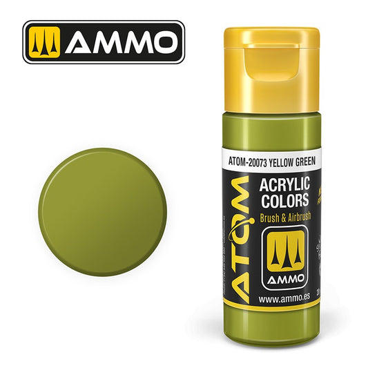 AMMO ATOM COLOR YELLOW GREEN 20073