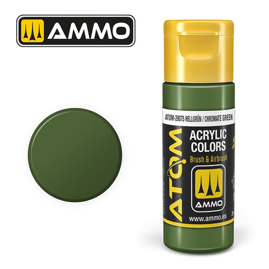 AMMO ATOM COLOR HELLGRUN/ CHROMATE GREEN 20075