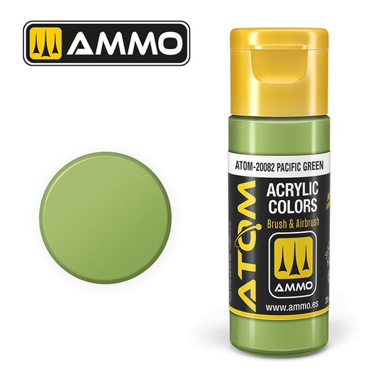 AMMO ATOM COLOR PACIFIC GREEN 20082