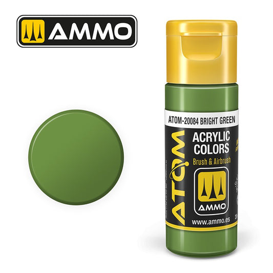 AMMO ATOM COLOR BRIGHT GREEN 20084