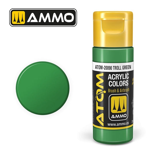 AMMO ATOM COLOR TROLL GREEN 20090