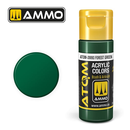 AMMO ATOM COLOR FOREST GREEN 20093