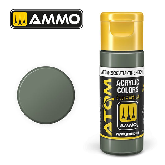 AMMO ATOM COLOR ATLANTIC GREEN 20097