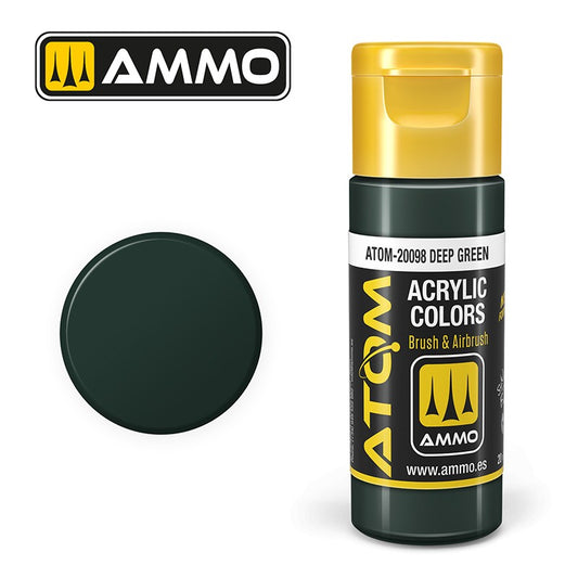 AMMO ATOM COLOR DEEP GREEN 20098
