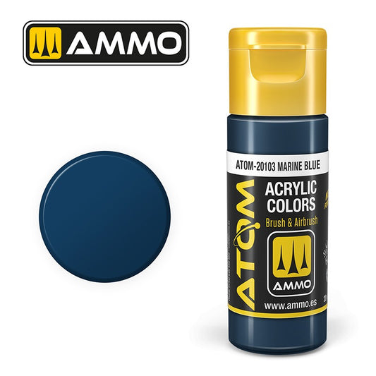 AMMO ATOM COLOR MARINE BLUE 20103
