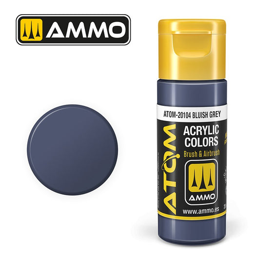AMMO ATOM COLOR BLUISH GREY 20104