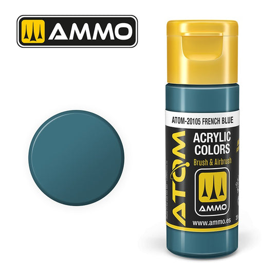 AMMO ATOM COLOR FRENCH BLUE 20105