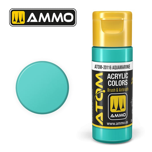 AMMO ATOM COLOR AQUAMARINE 20116