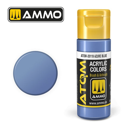 AMMO ATOM COLOR AZURE BLUE 20119