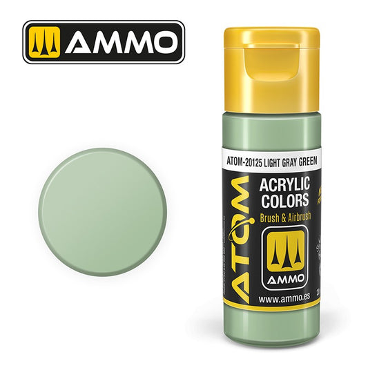 AMMO ATOM COLOR LIGHT GREY GREEN 20125