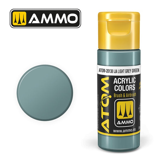AMMO ATOM COLOR LIGHT GREEN GREY 20138