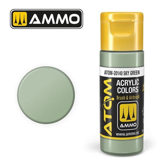 AMMO ATOM COLOR SKY GREEN 20140