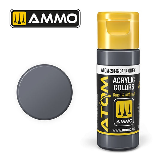 AMMO ATOM COLOR DARK GREY 20146