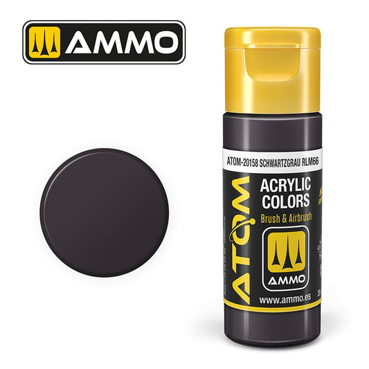 AMMO ATOM COLOR SCHWARTZGRAU 20158