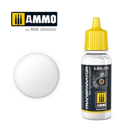 AMMO ACRYLIC TRANSPARATOR 17ML 2016